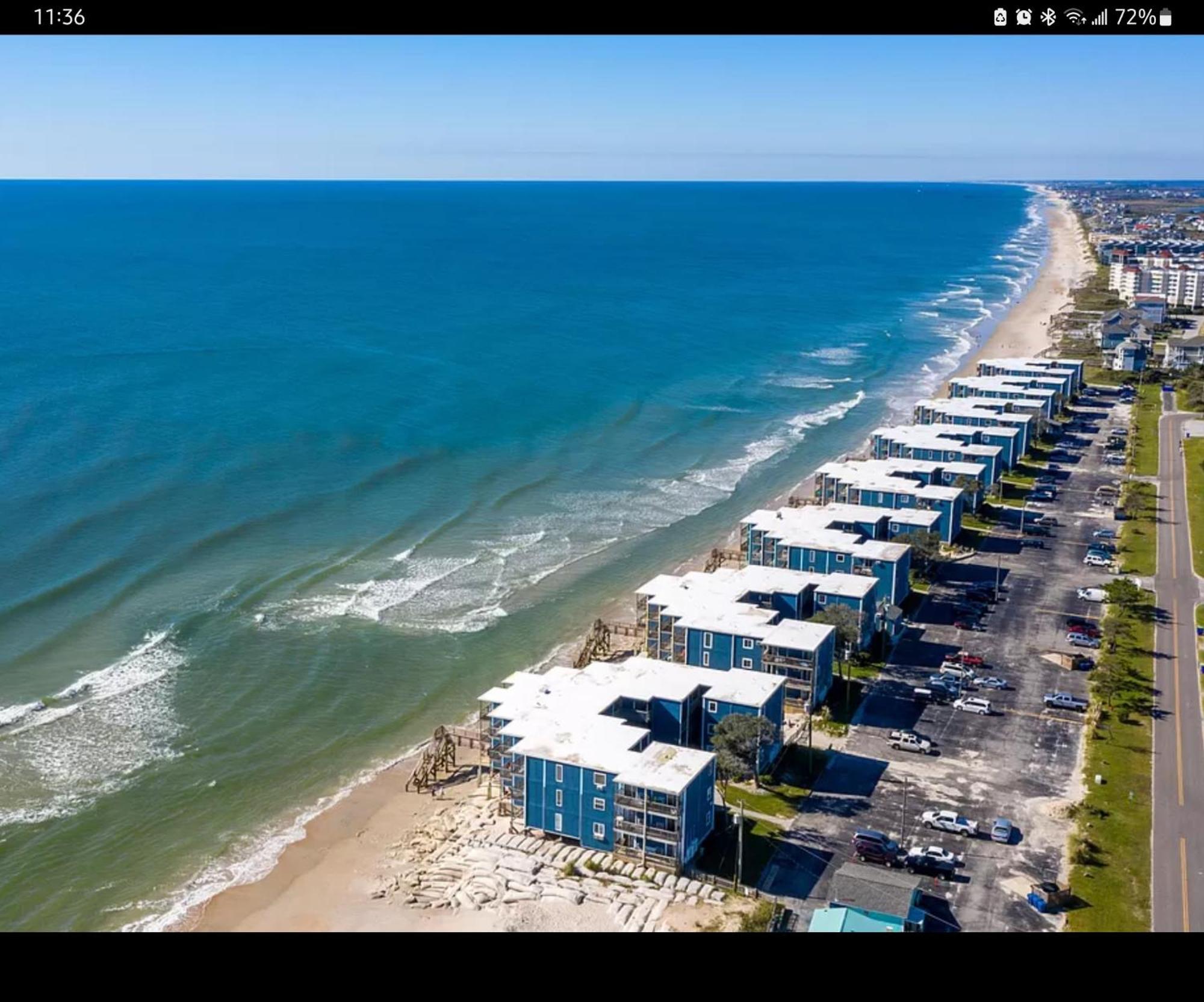 Ocean Front Condo Paradise 168 North Topsail Beach Exteriér fotografie